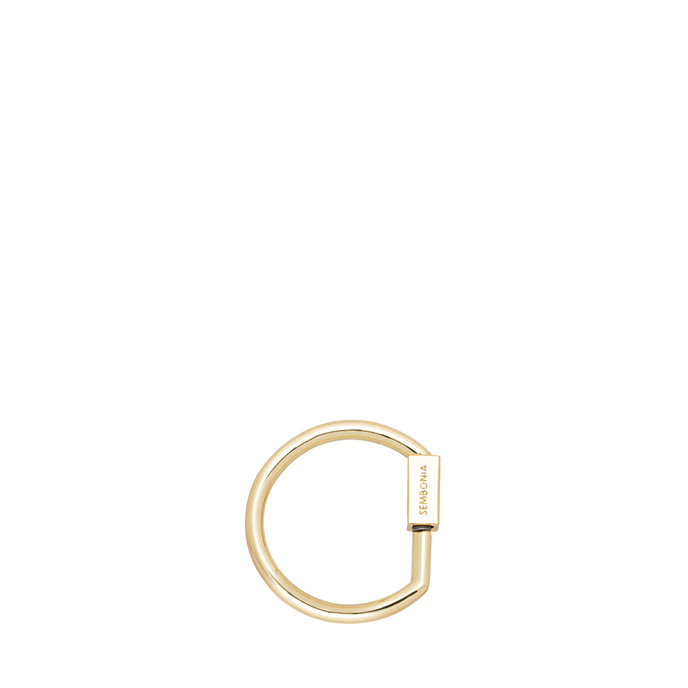 Initial Bag Charm Carabiner - 0603142-902-02