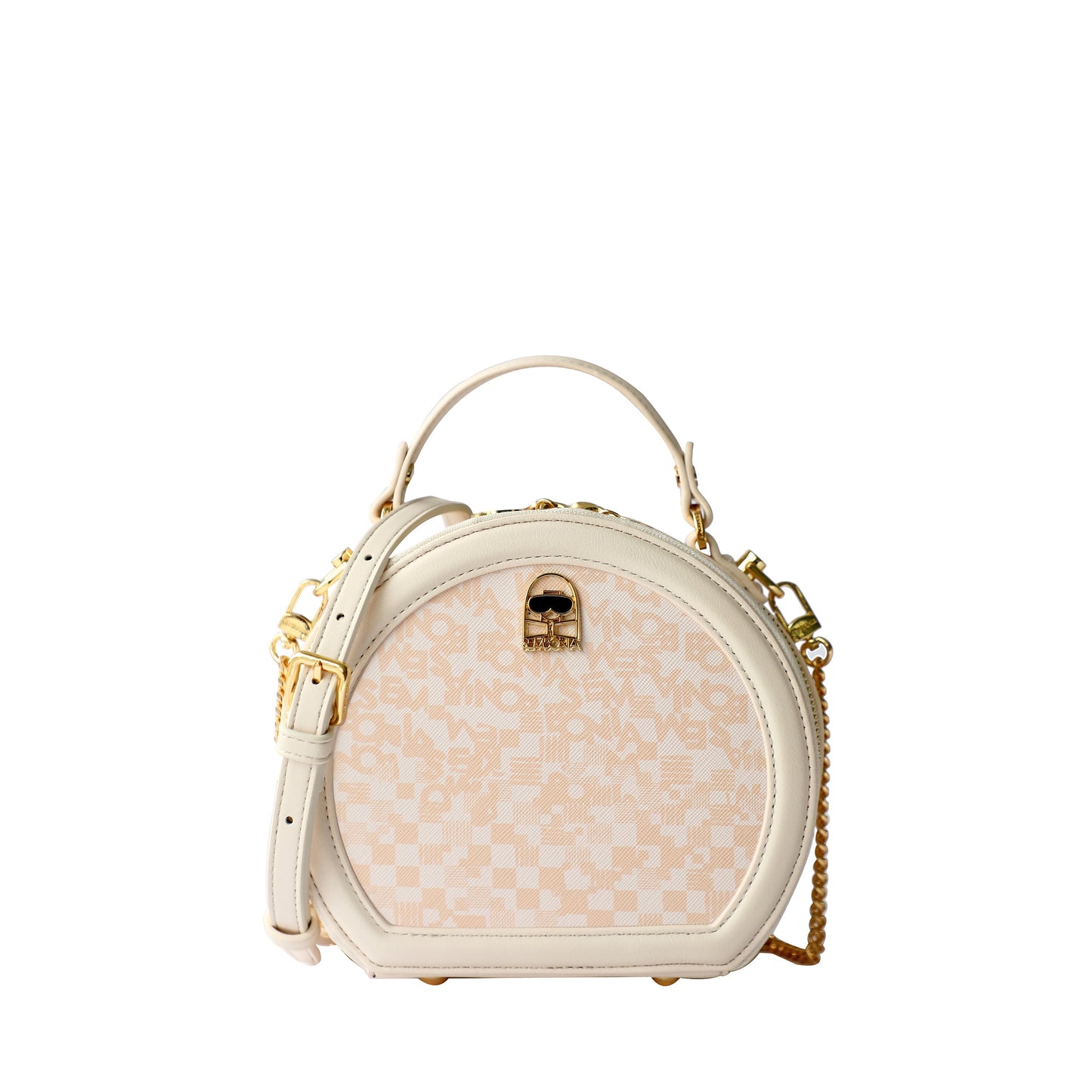 SEMBONIA Roulley Monogram Print Crossbody Bag 0603792-306S