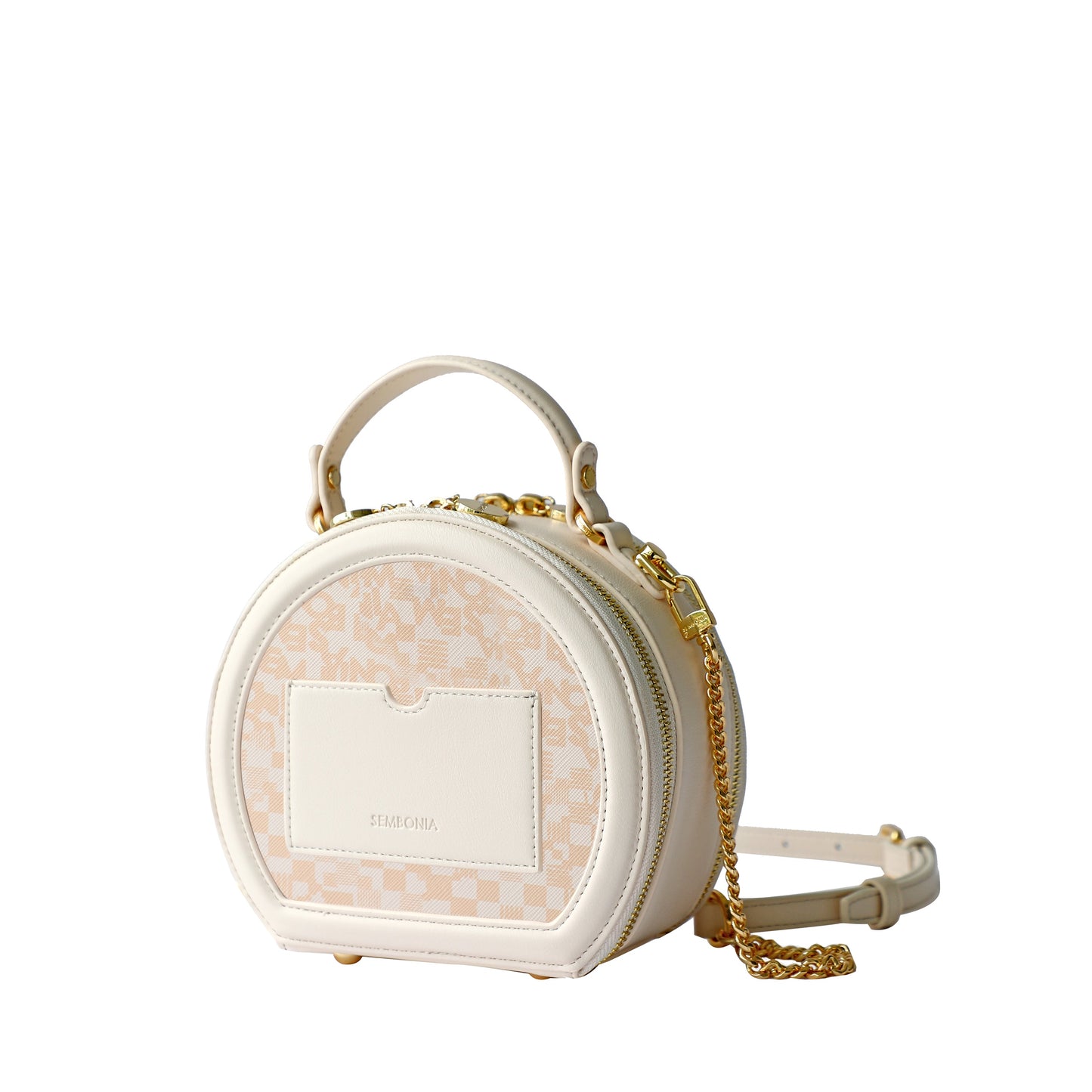 SEMBONIA Roulley Monogram Print Crossbody Bag 0603792-306S