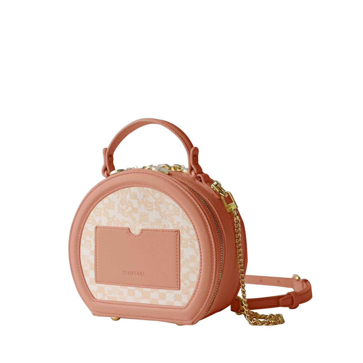 SEMBONIA Roulley Monogram Print Crossbody Bag 0603792-306S