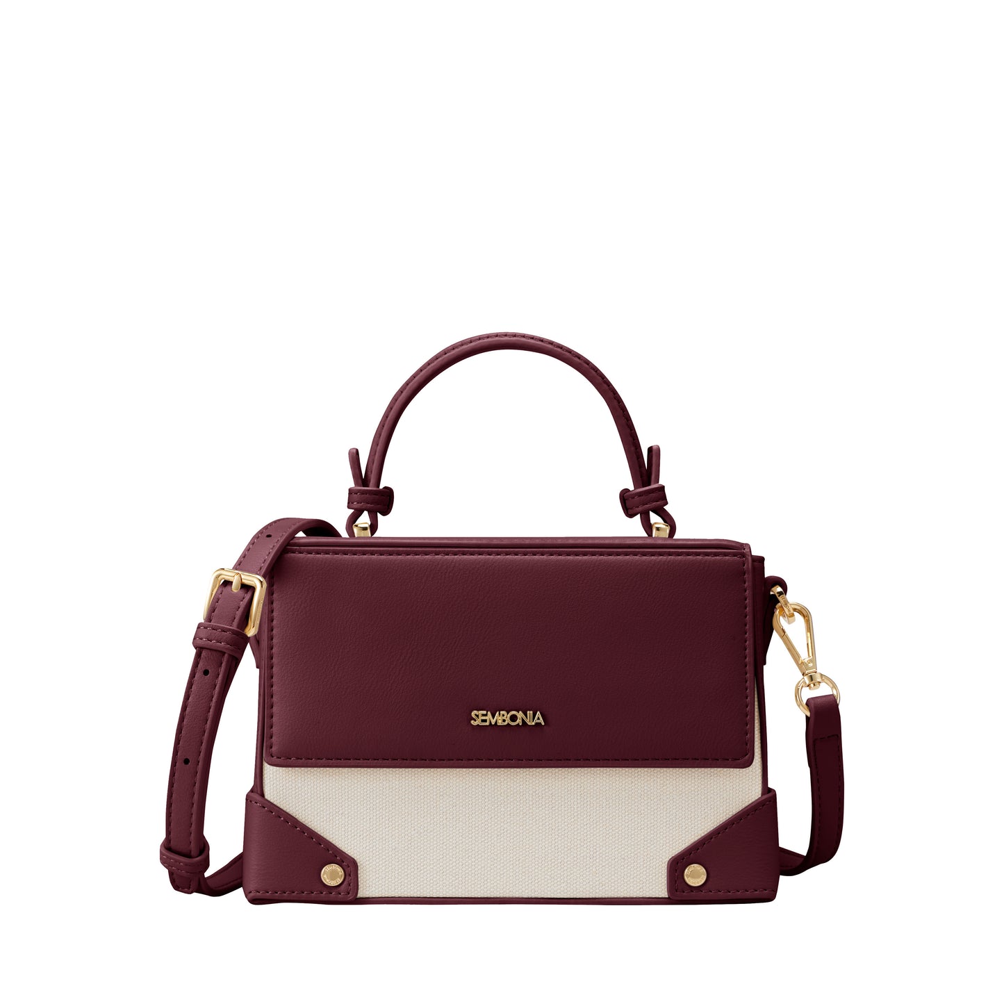 SEMBONIA Timeless Canvas Crossbody Bag - 0603803-006S
