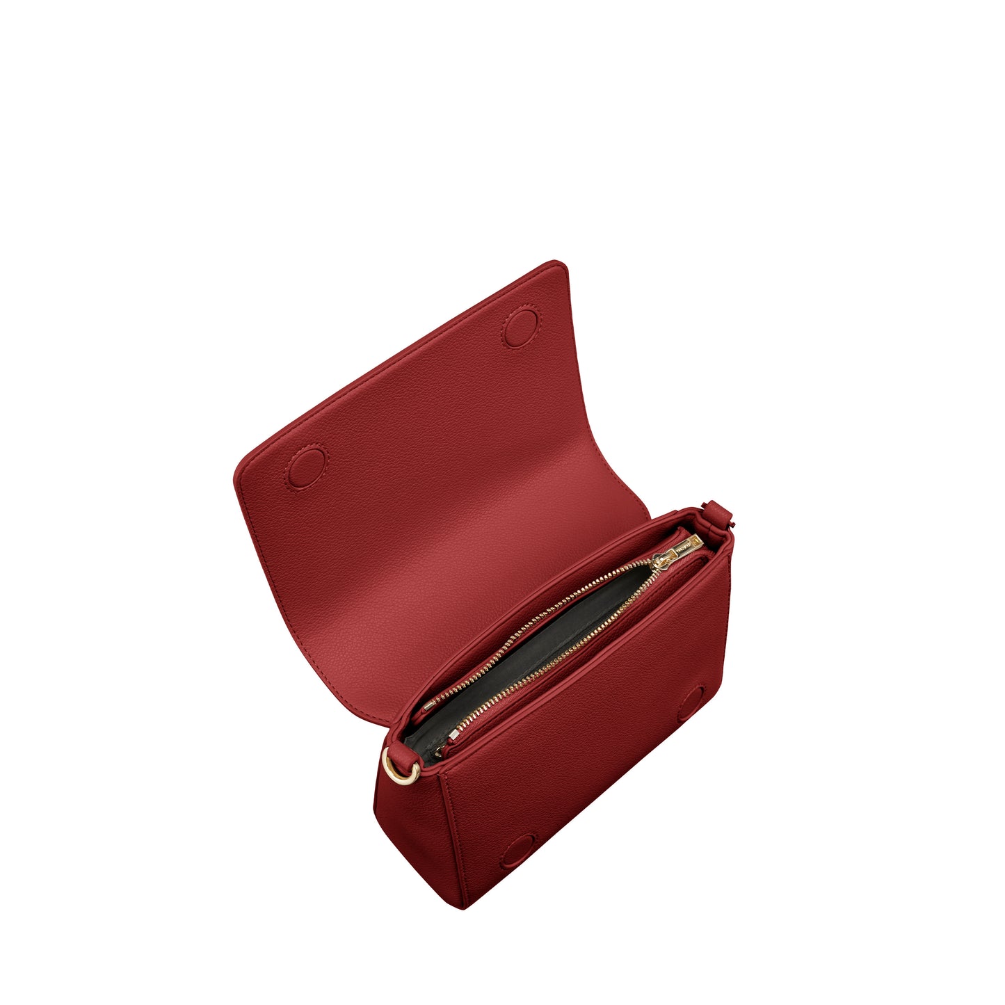 SEMBONIA "I am made with recycled materials" debossed Crossbody Bag - 0603808-005S