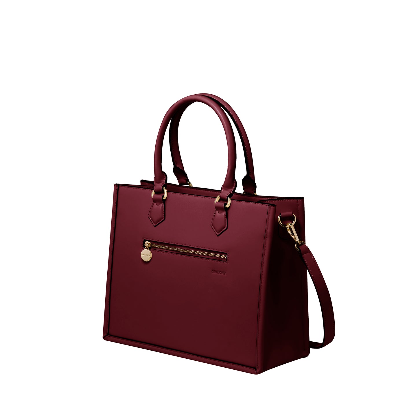 SEMBONIA Medium Classic Multi-Pockets Satchel Bag - 0603812-008S