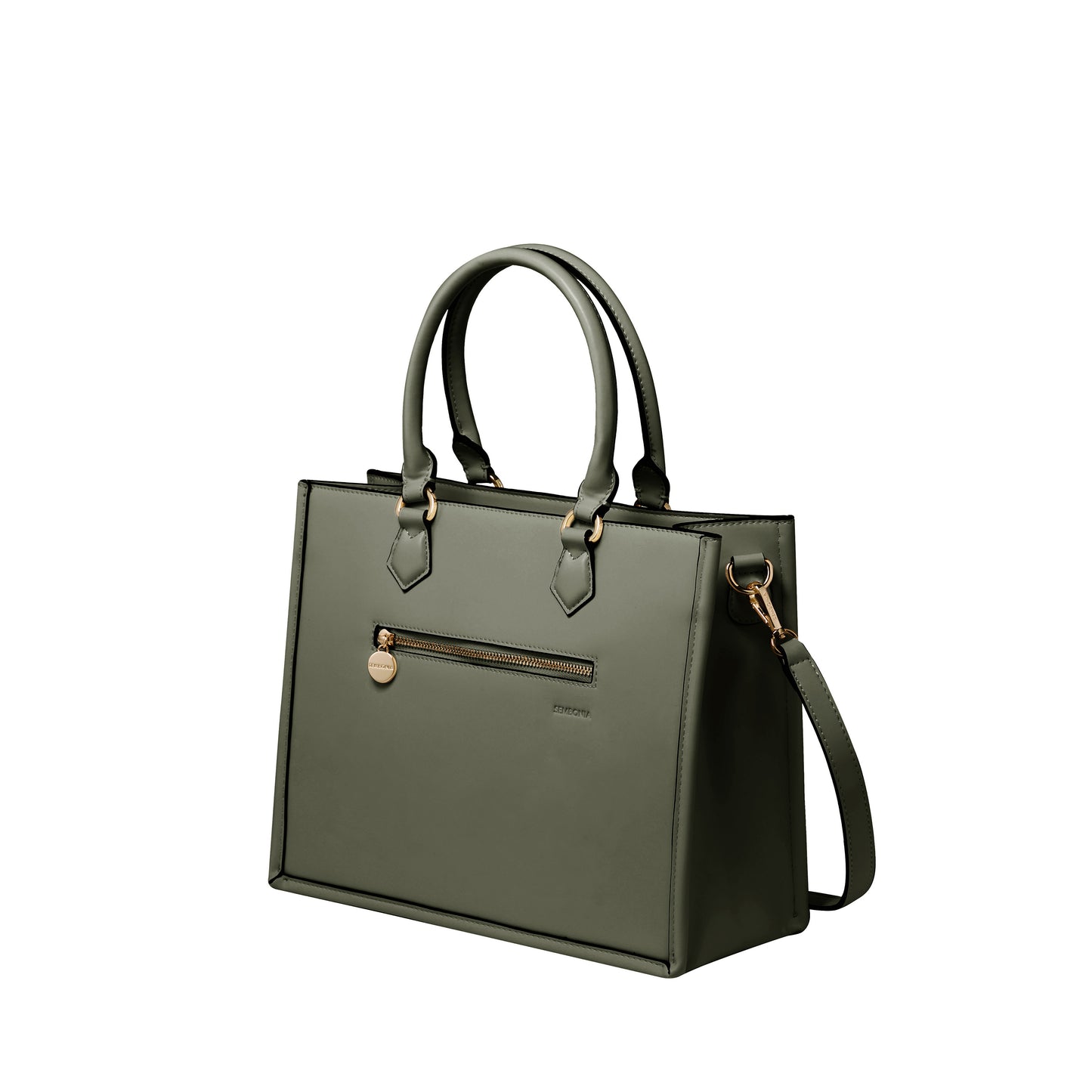 SEMBONIA Medium Classic Multi-Pockets Satchel Bag - 0603812-008S