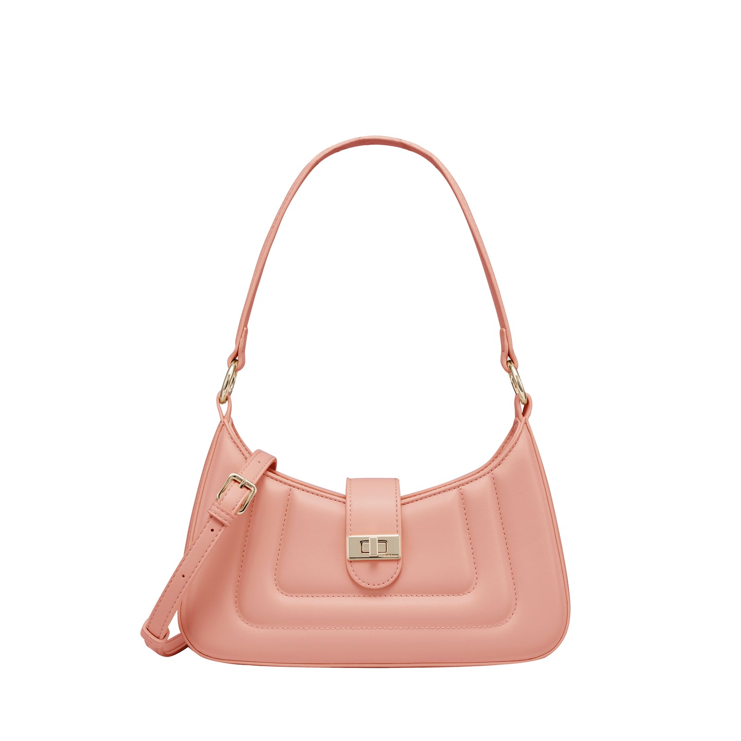 SEMBONIA Leona Crinkled Crescent Crossbody Bag - 0603822-002S
