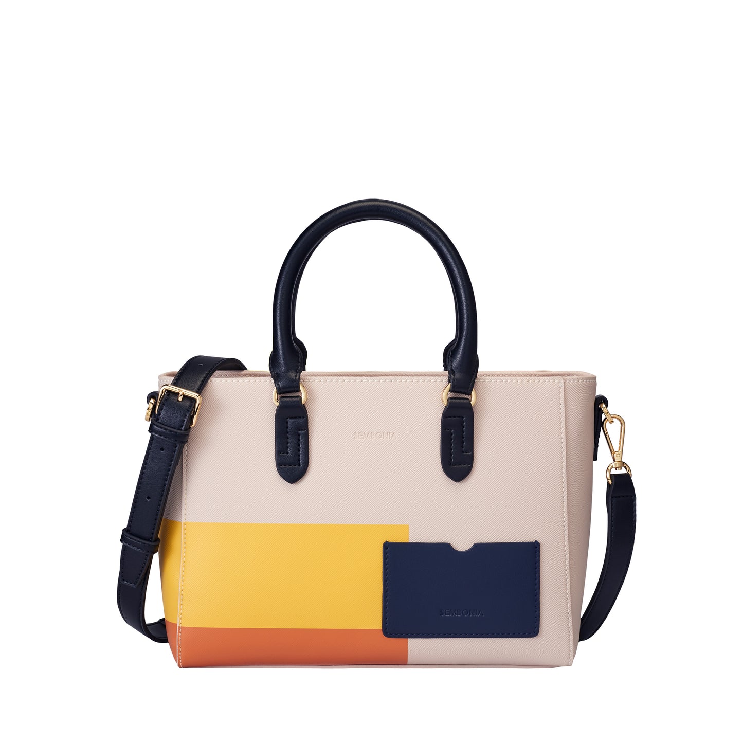 SEMBONIA Helda Color-Block Satchel Bag - 0603842-321S-21