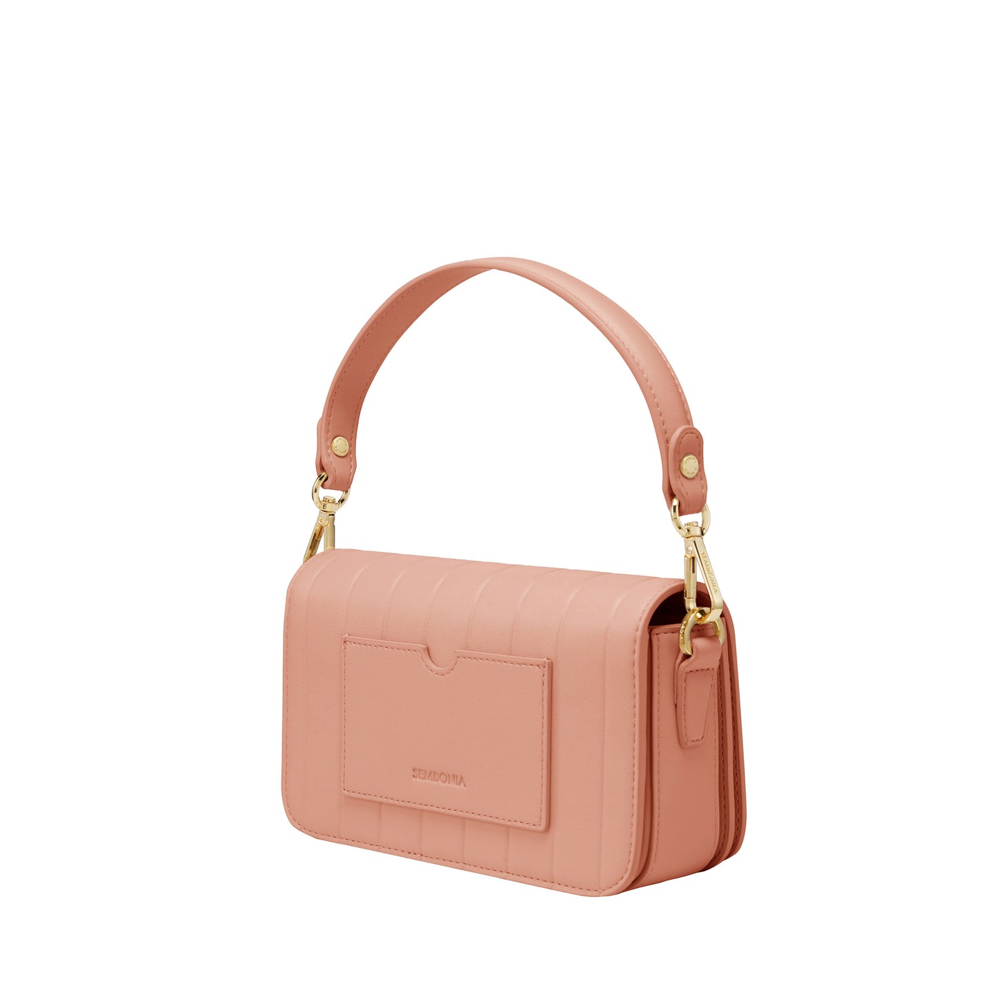 Classy Debossed Stripe Crossbody Bag - 0603886-005S