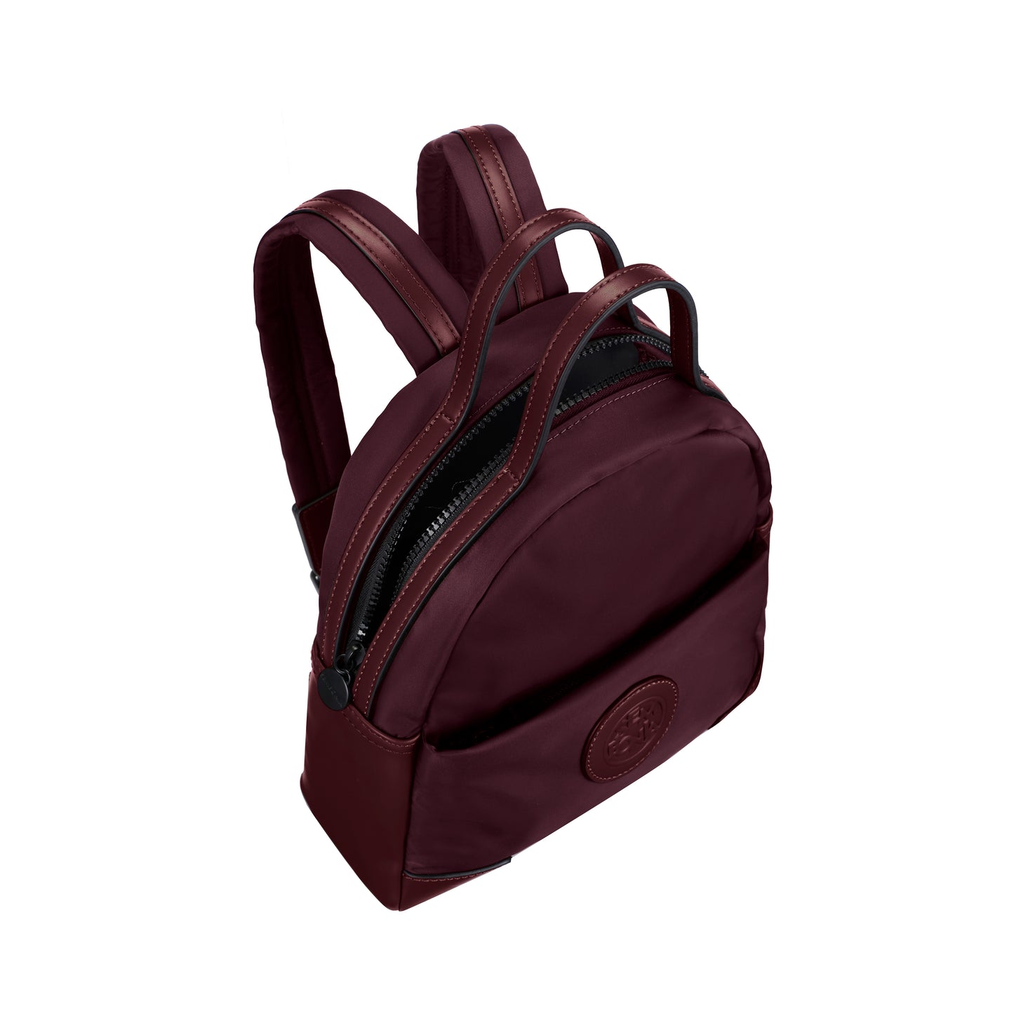 SEMBONIA Traveler Logo Patch Decor Nylon Backpack - 0603897-009S
