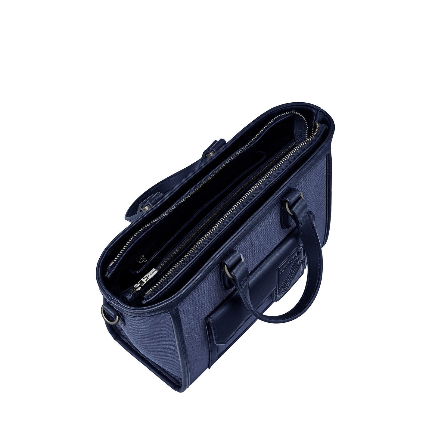 SEMBONIA EcoLuxe Front-Pocket Satchel Bag - 0603951-301S