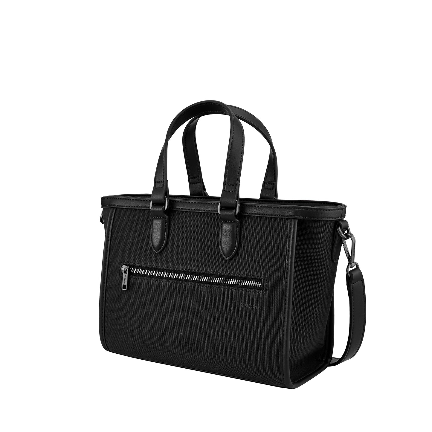 SEMBONIA EcoLuxe Front-Pocket Satchel Bag - 0603951-301S