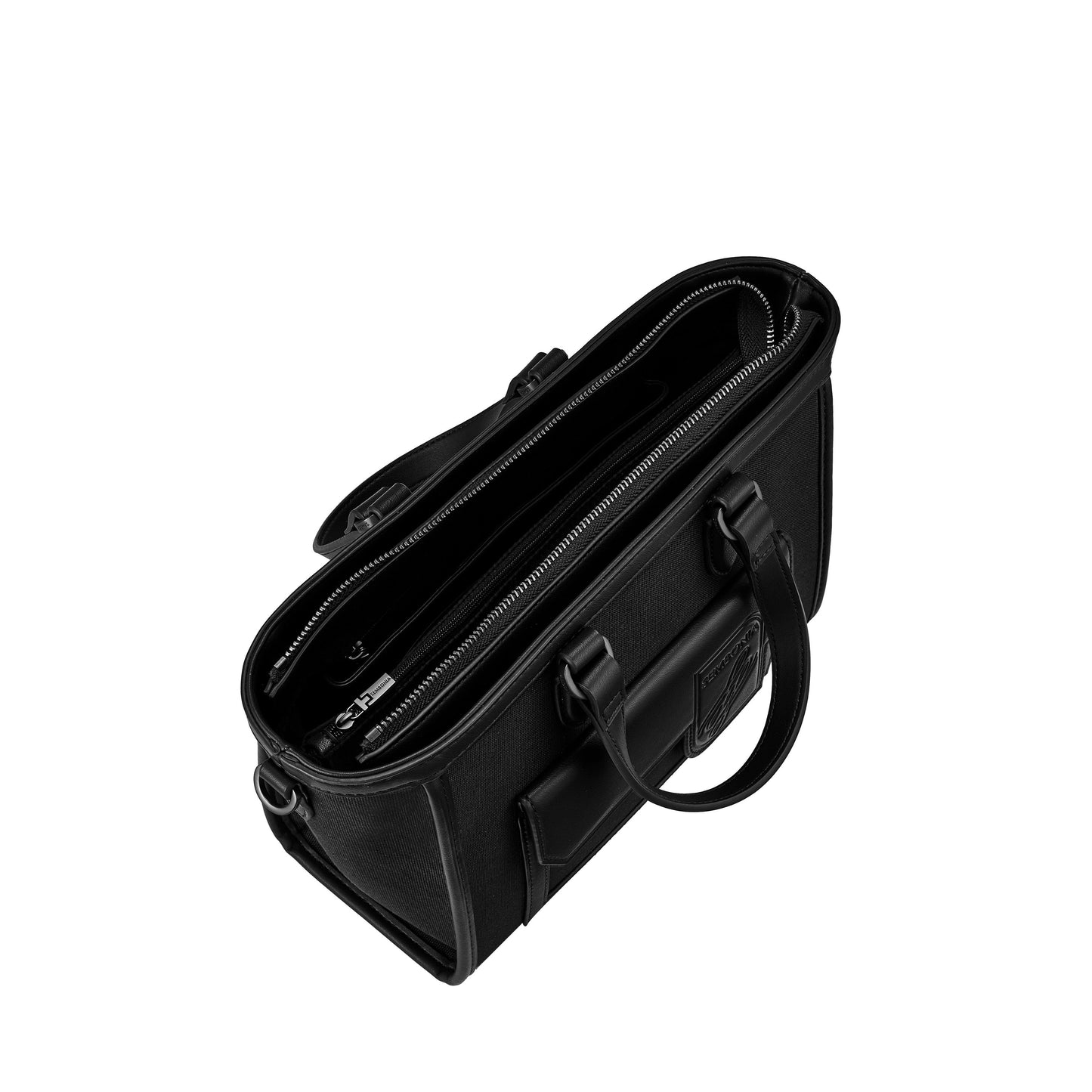 SEMBONIA EcoLuxe Front-Pocket Satchel Bag - 0603951-301S