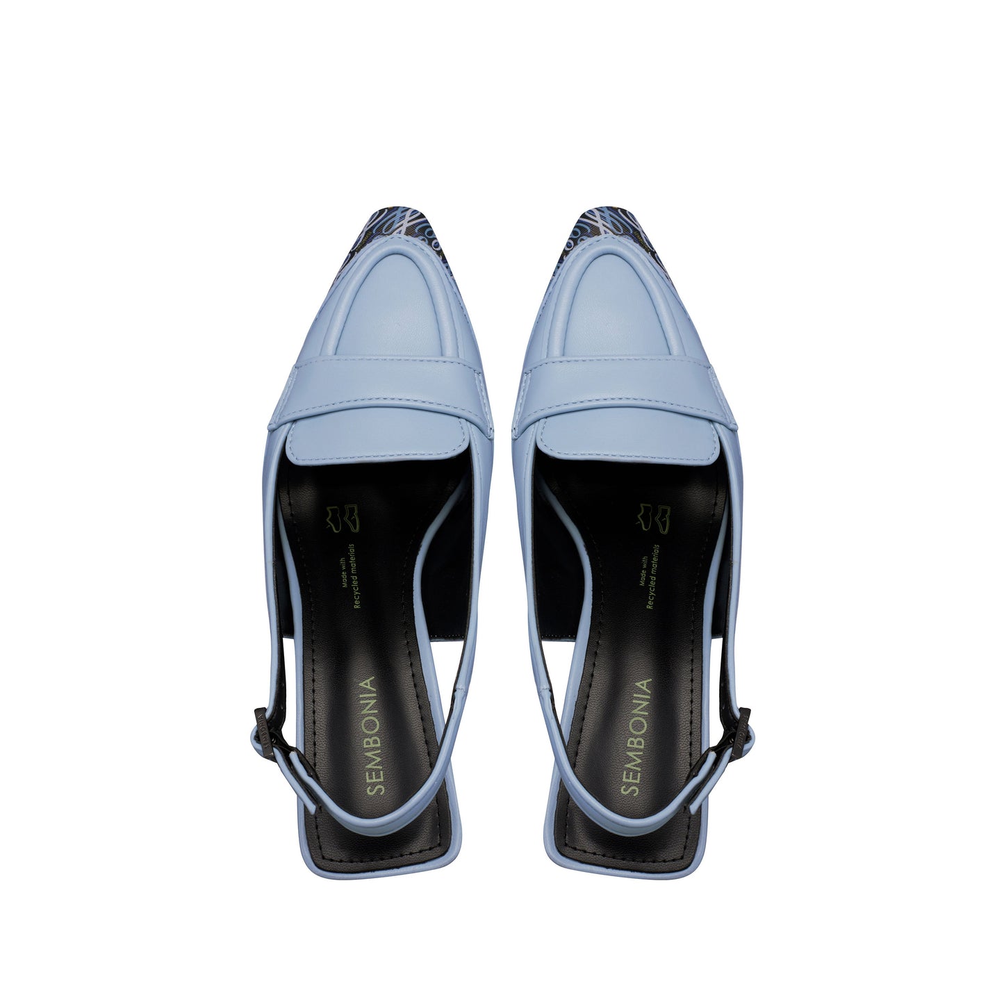 SEMBONIA WOMEN Recycled Materials of Synthetic Leather MULE - 06308S-90072S