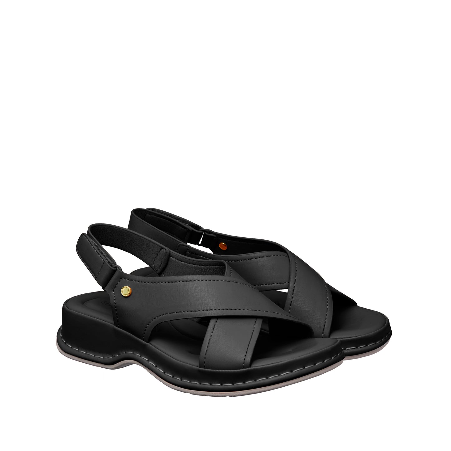 SEMBONIA WOMEN Recycled Materials of Synthetic Leather Wedges - 06308W-30077S