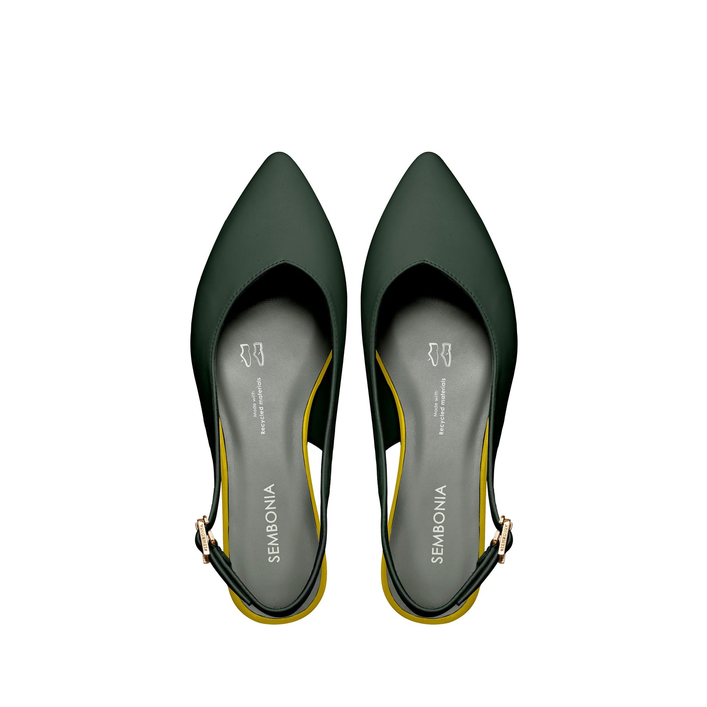 SEMBONIA WOMEN Recycled Materials of Synthetic Leather MULE - 06312S-90073S