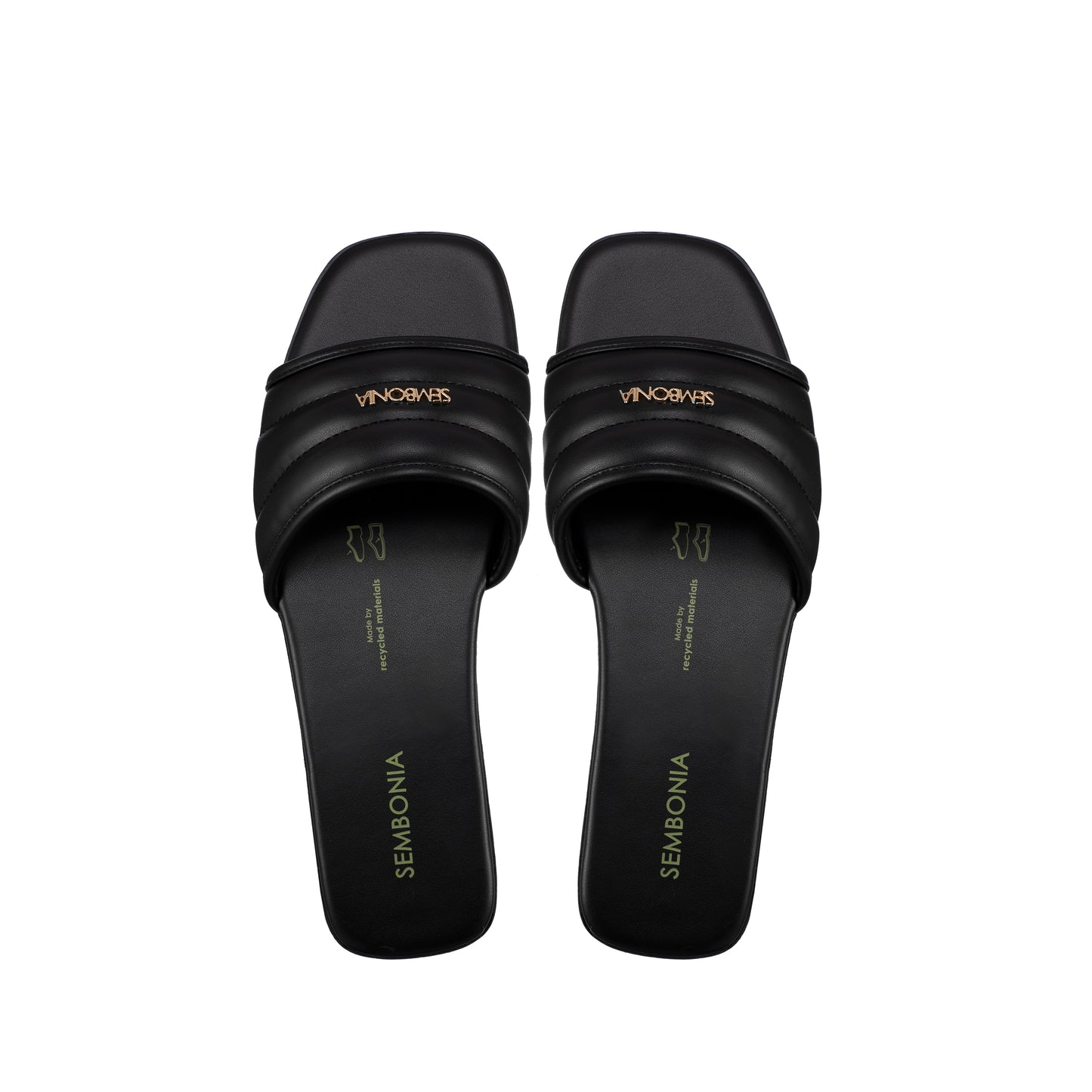 SEMBONIA Women Recycled Materials of Synthetic Leather FLATS - 06348-10093S