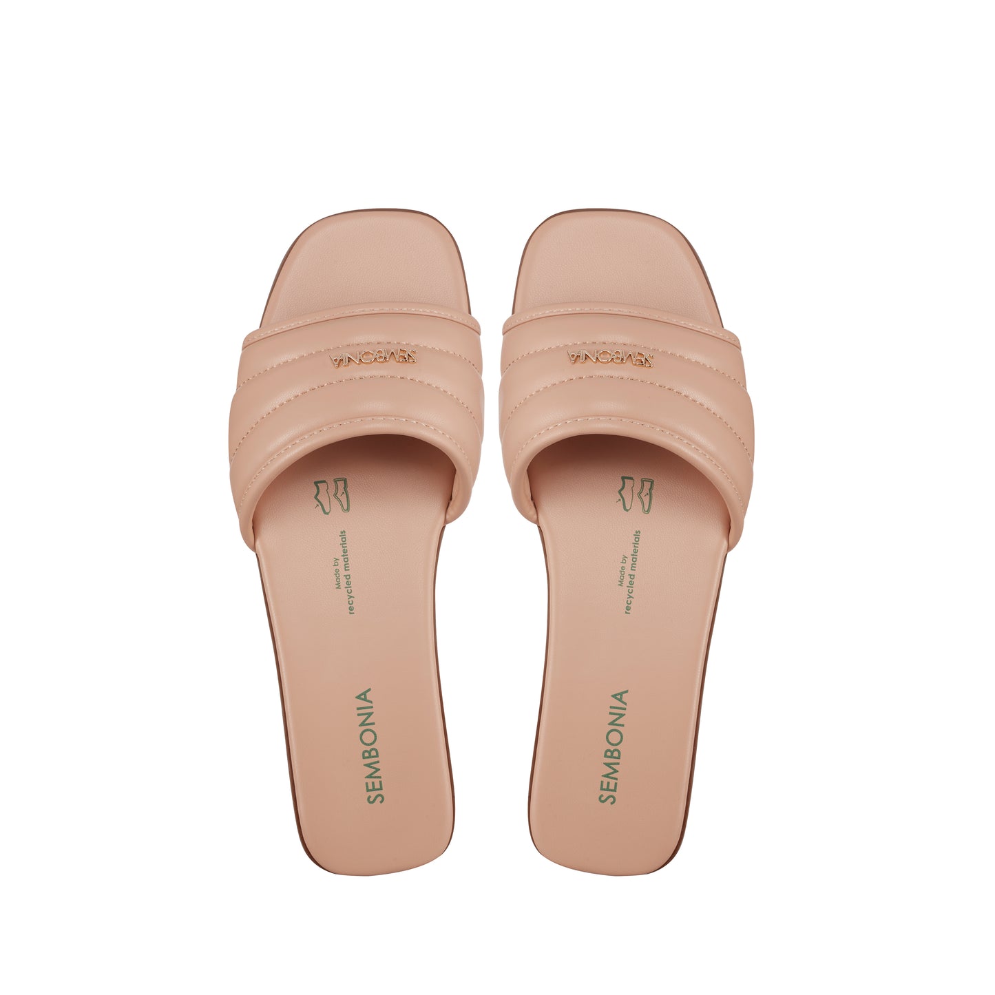 SEMBONIA Women Recycled Materials of Synthetic Leather FLATS - 06348-10093S