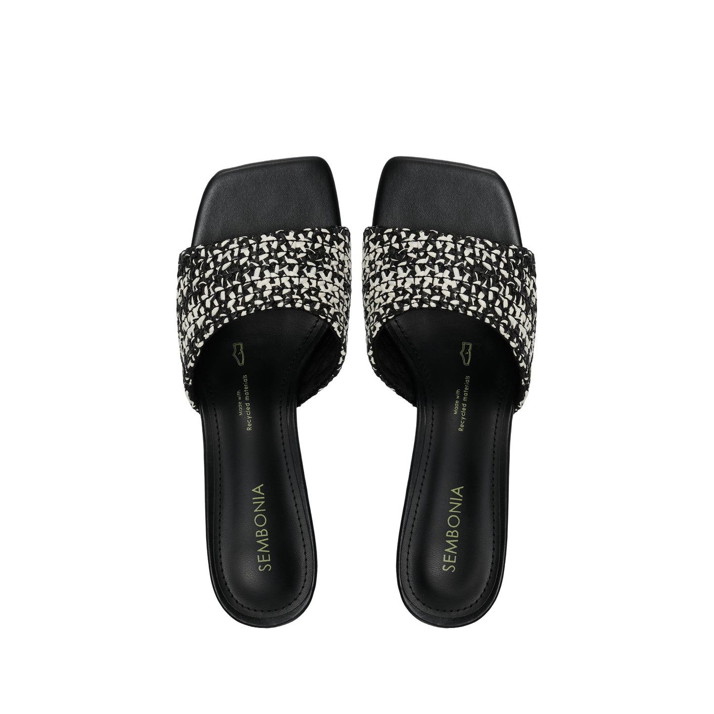 SEMBONIA Women Recycled Materials of Synthetic Leather HEELED SANDAL 06348-20054S