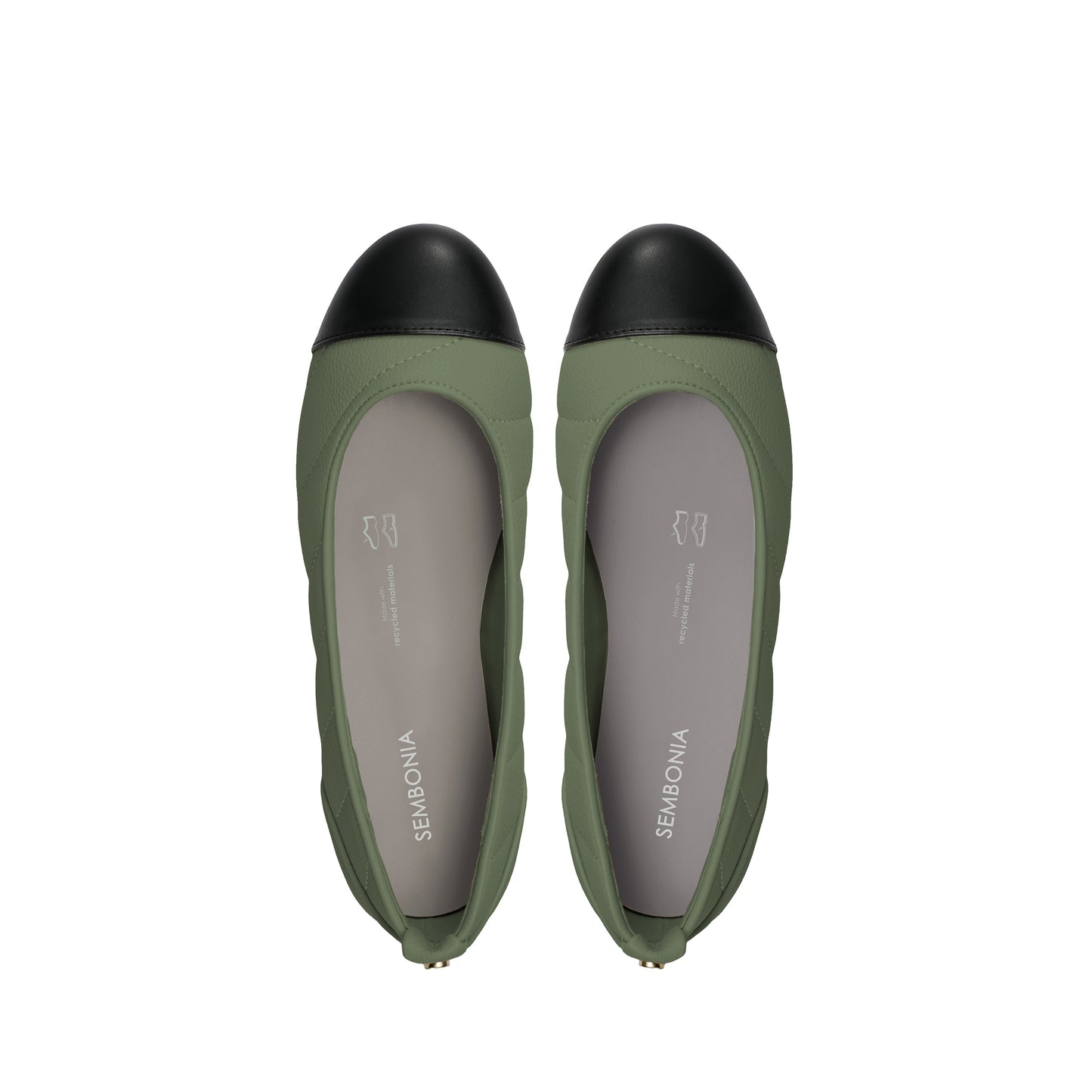 SEMBONIA Women Recycled Materials of Synthetic Leather BALLET 06348-40067S