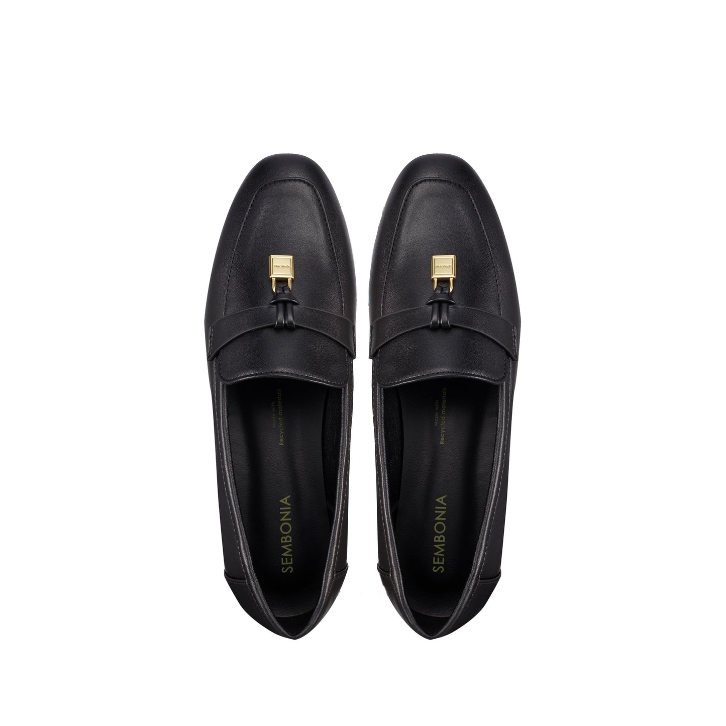 SEMBONIA Women Recycled Materials of Synthetic Leather Loafer - 06348-50035S