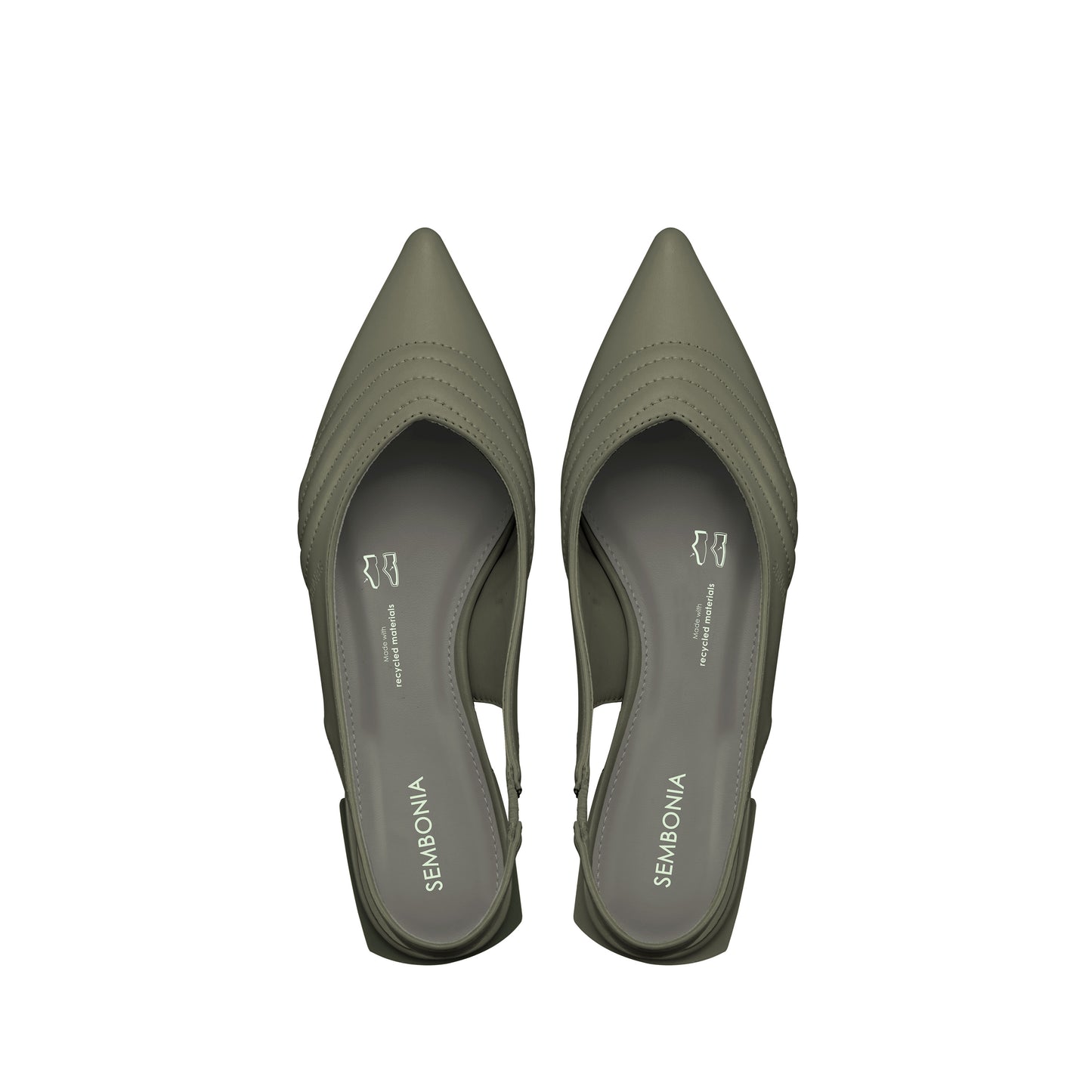 SEMBONIA Women Recycled Materials of Synthetic Leather MULE 06348-90066S
