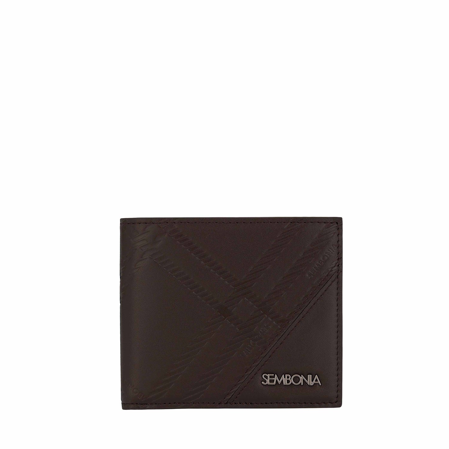 Signature Embossed Leather Tri-Fold Wallet - 066437-502