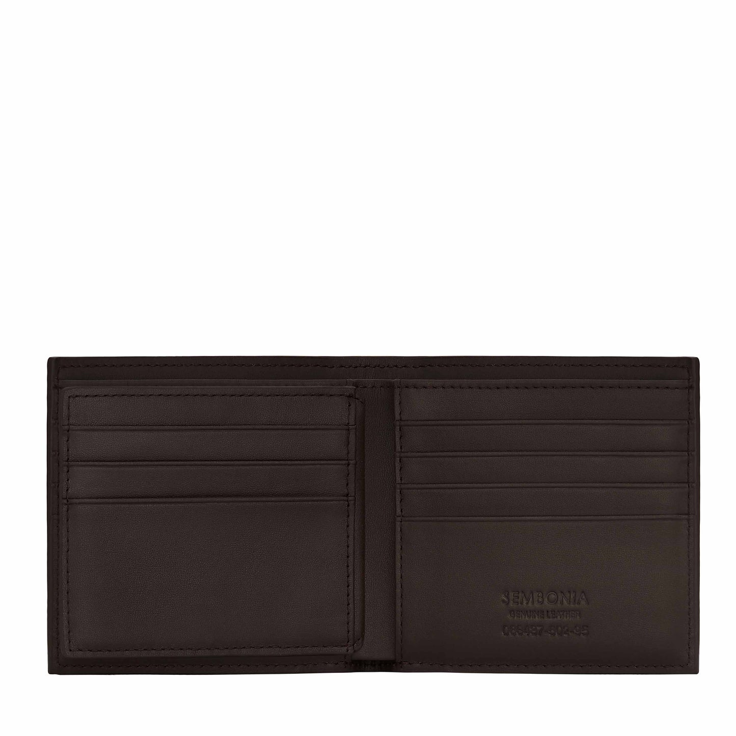 Signature Embossed Leather Tri-Fold Wallet - 066437-502
