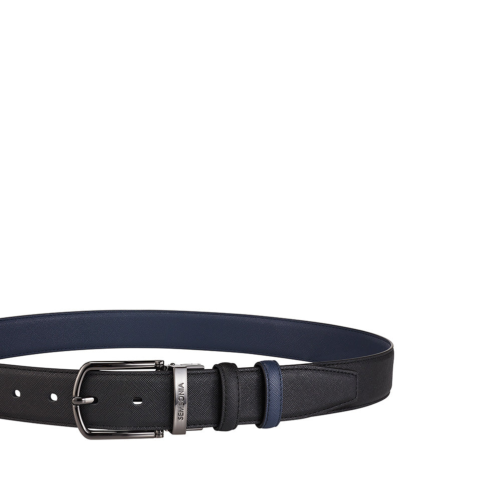 SEMBONIA Men 3.5 cm Reversible Pin Buckle Casual Belt - 066708-021S