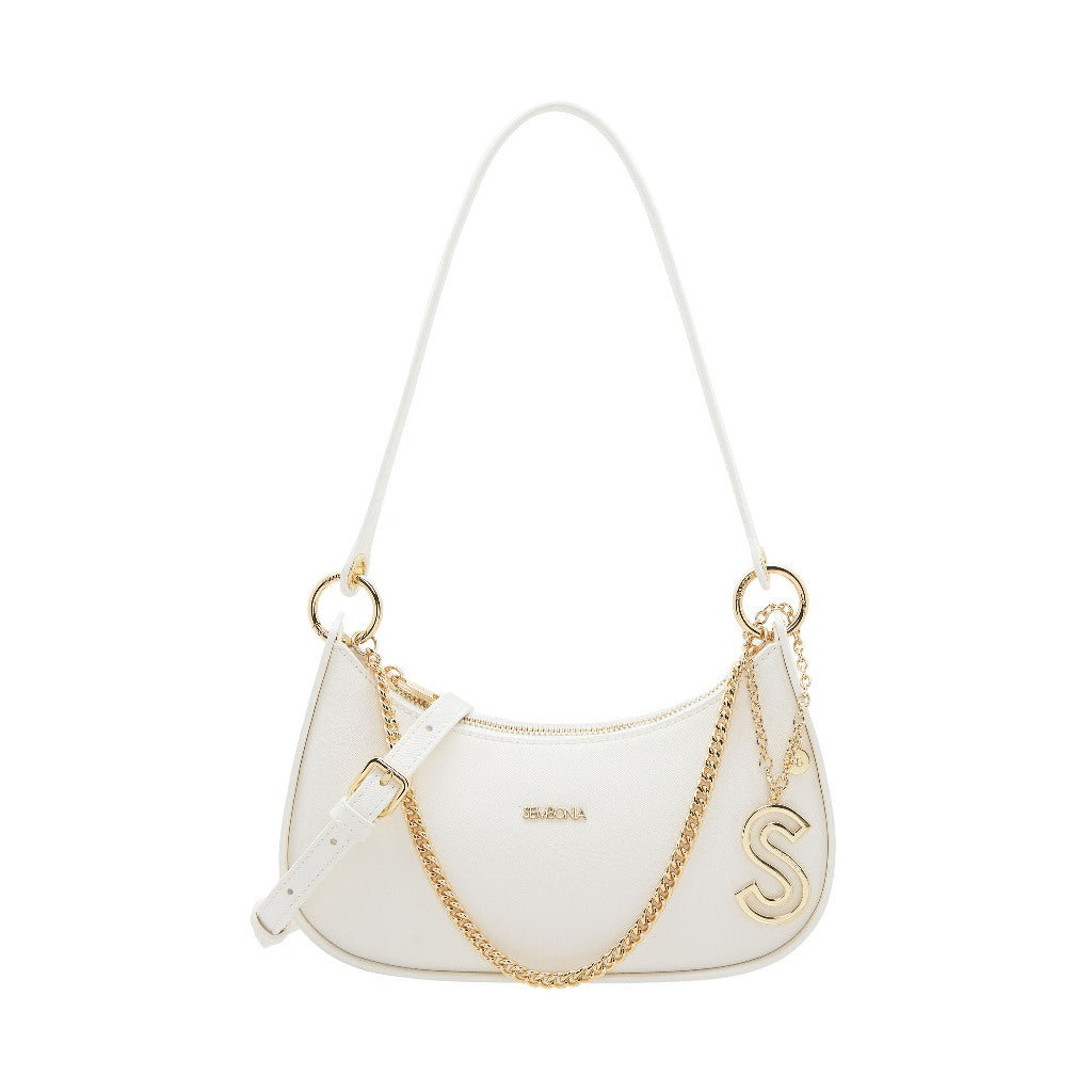 SEMBONIA Melissa Classic Baguette Crossbody Bag - 0603840-012A