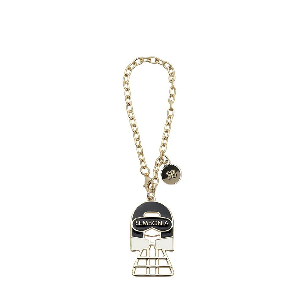 SEMBONIA Enamelled Dolly Bag Charm - 0602866-911