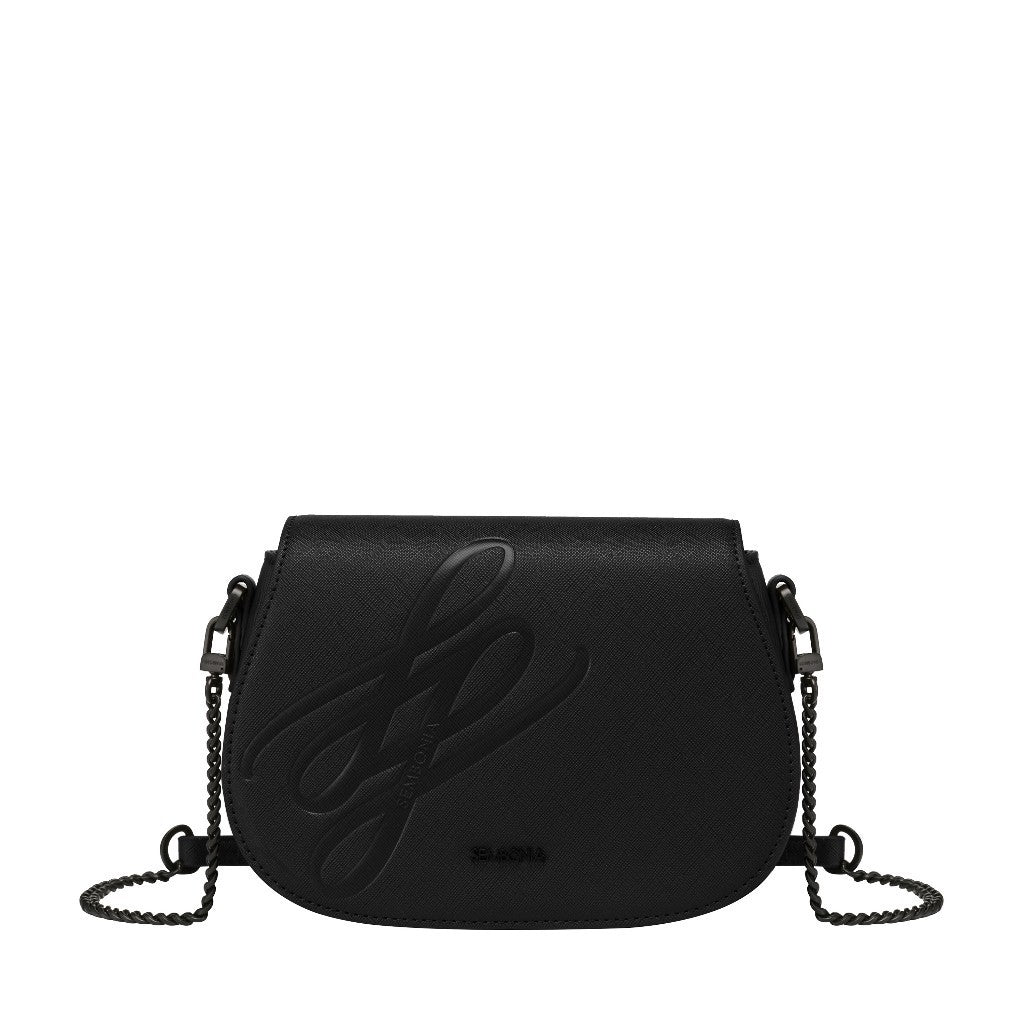 SEMBONIA Sembonia Sustainability Debossed-Logo Crossbody Bag - 0603794-305S