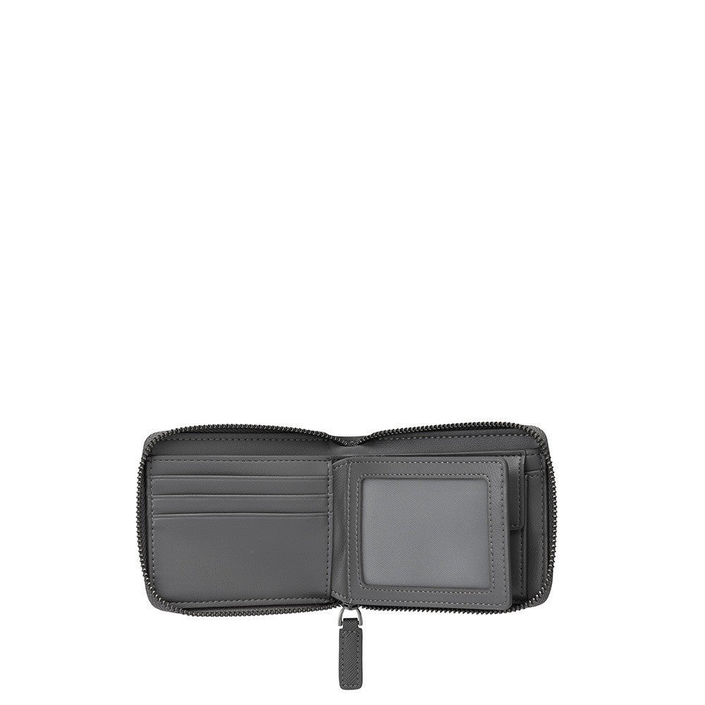 SEMBONIA Zip Centre Flap Bi-Fold Wallet With Coin CompartMent - 066457-504S-88