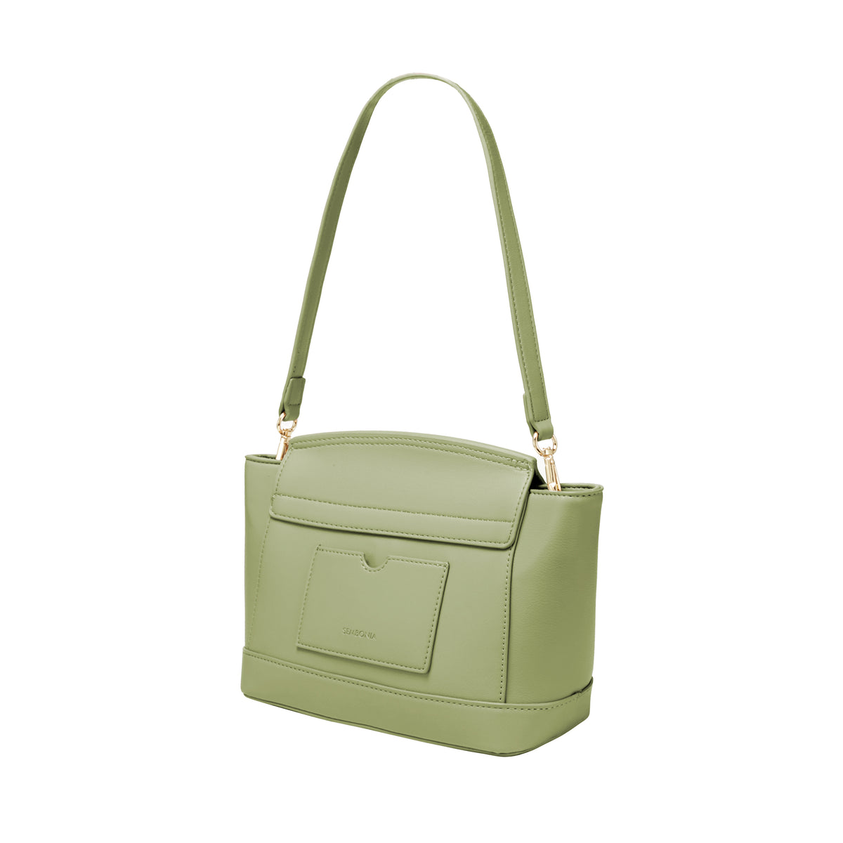 Basic Muted Pop-Coloured Crossbody Bag
