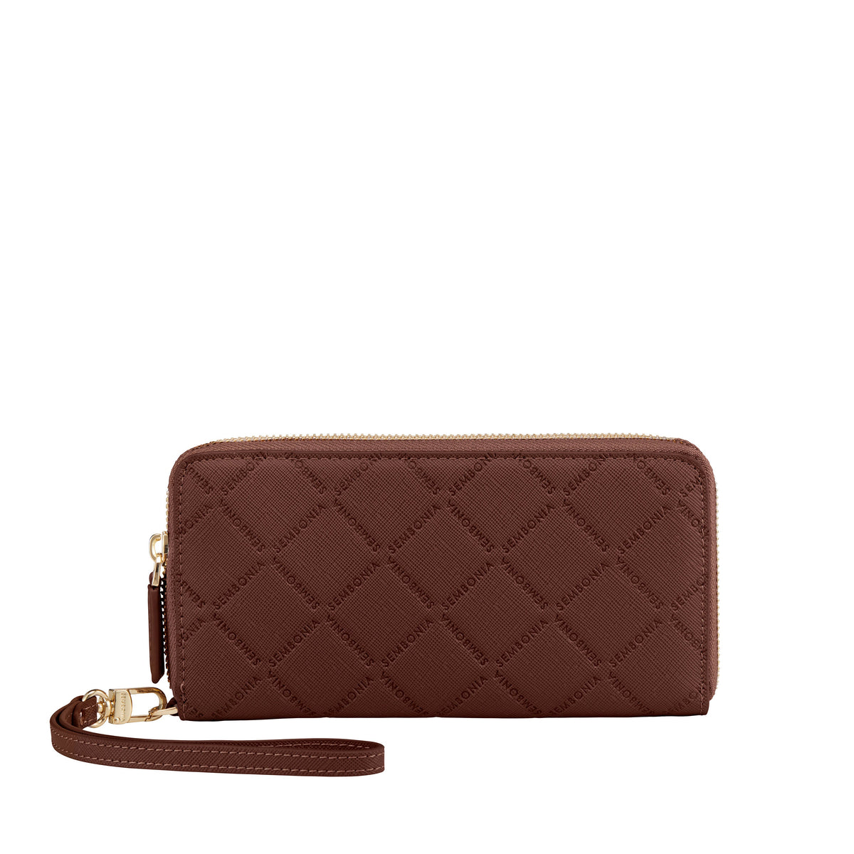 Chic Geometric Quilted Continental Wallet
