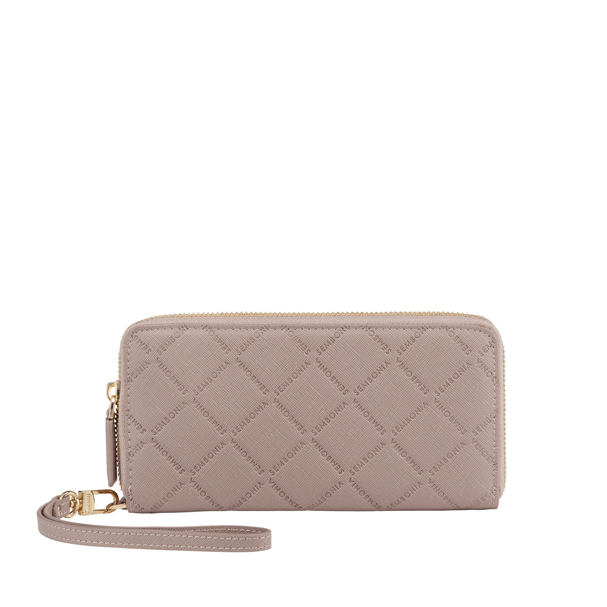 Chic Geometric Quilted Continental Wallet