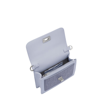 SEMBONIA Two-Tone Monogram Crossbody Bag - 0603779-305S