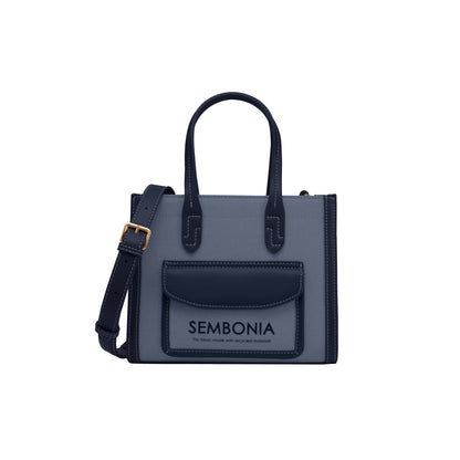 SEMBONIA Emily Canvas Stitch-Trim Tote Bag - 0603781-303S