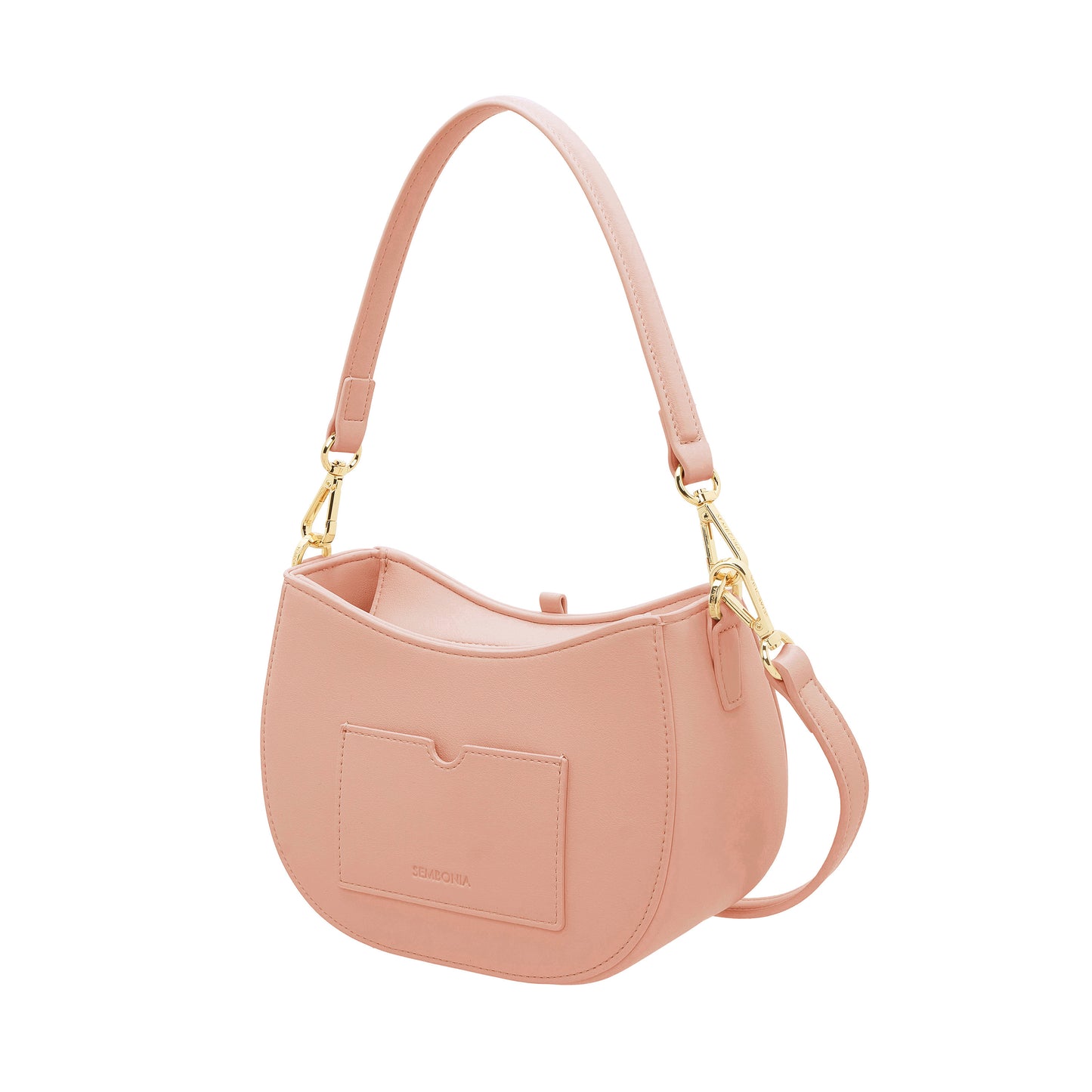 SEMBONIA S-pendant Crescent Crossbody Bag - 0603798-002S