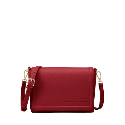 SEMBONIA "I am made with recycled materials" debossed Crossbody Bag - 0603808-005S