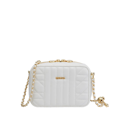 SEMBONIA Gia Quilted Chain Strap Crossbody Bag - 0603833-002S