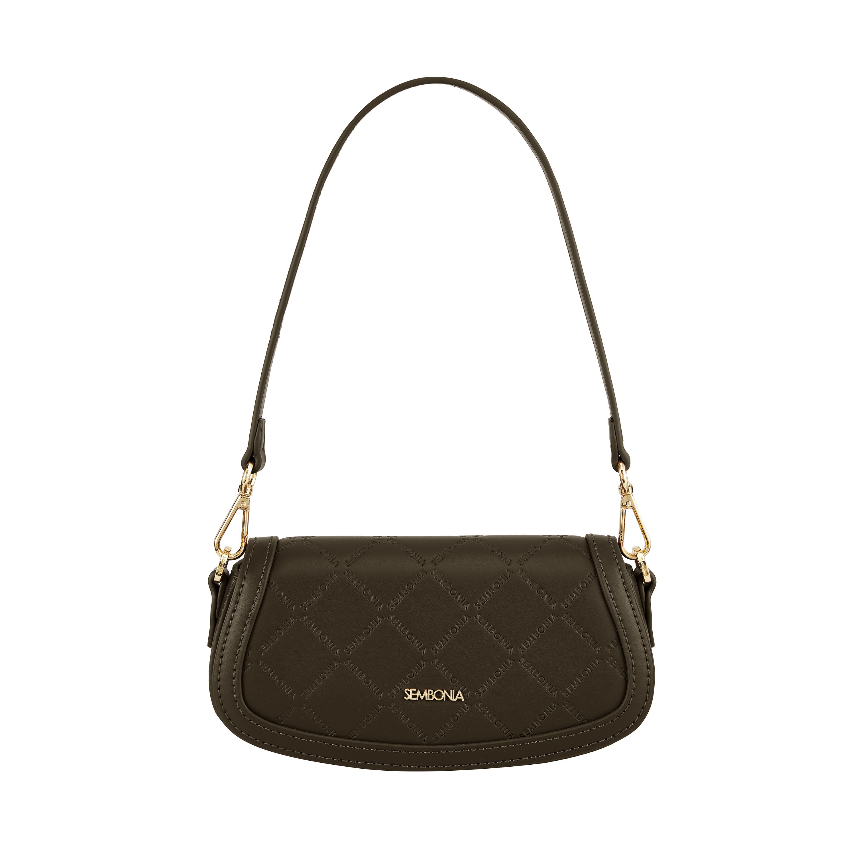 SEMBONIA Laura Monogram Crossbody Bag 0603848 005S