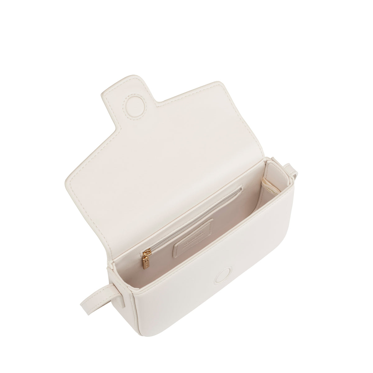 Dorothy Classic White Stitch Crossbody Bag