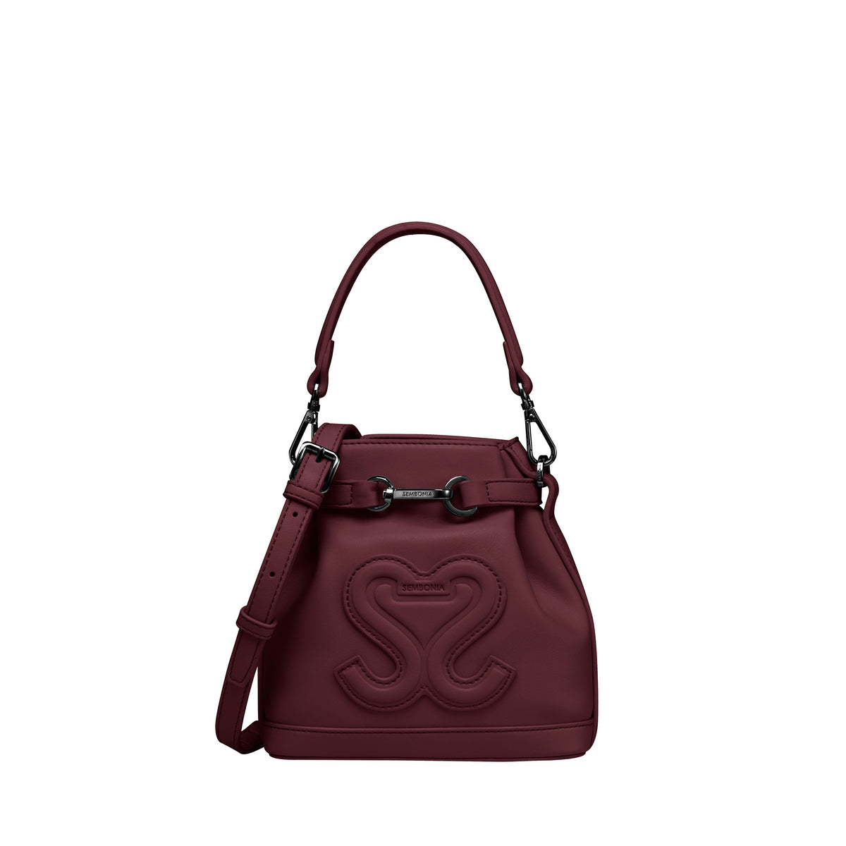 Hannah Knotted Mini Bucket Bag
