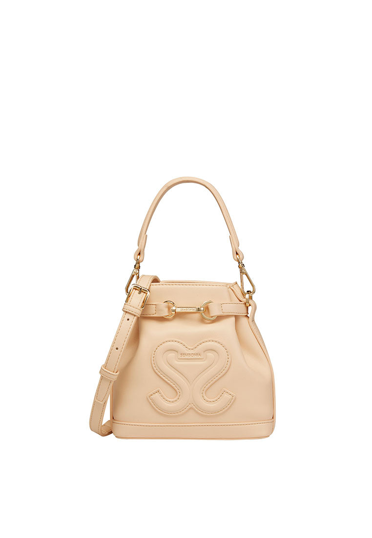Hannah Knotted Mini Bucket Bag