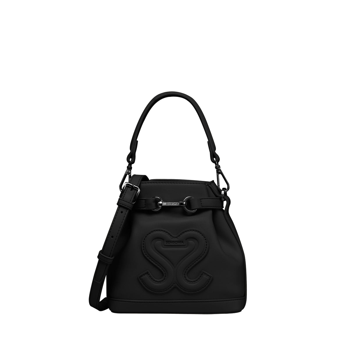 Hannah Knotted Mini Bucket Bag