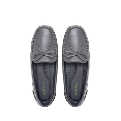 Women Synthetic Leather + Monogram Loafer