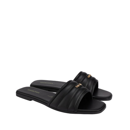 SEMBONIA Women Recycled Materials of Synthetic Leather Flat - 06348-10093S