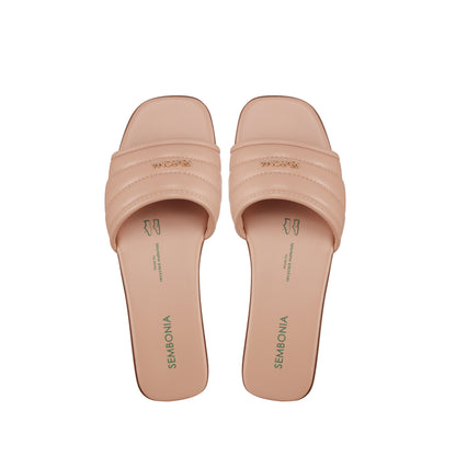 SEMBONIA Women Recycled Materials of Synthetic Leather Flat - 06348-10093S