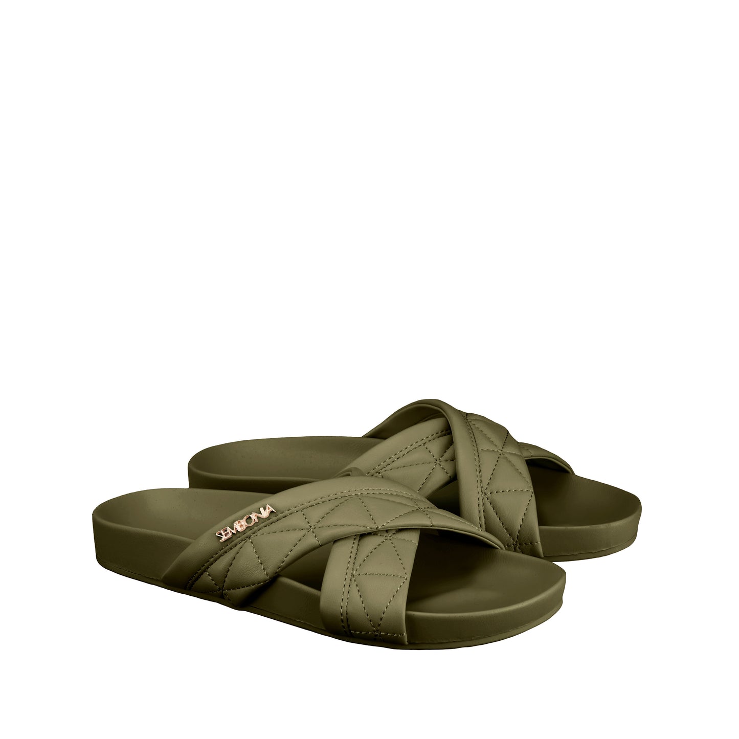 SEMBONIA Women Recycled Materials of Synthetic Leather Flat - 06348S-10105S ( not entitled to ecom )