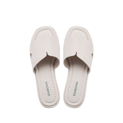 Women Recycled Materials of Synthetic Leather Flats