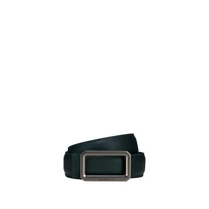 SEMBONIA 3.2cm Matte Gunmetal Buckle Belt - 066706-036S